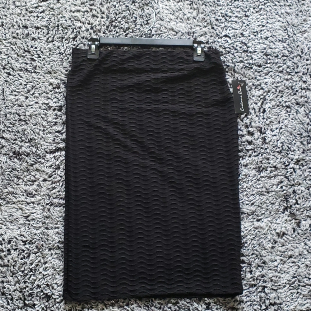 Cashmere Rose black skirt